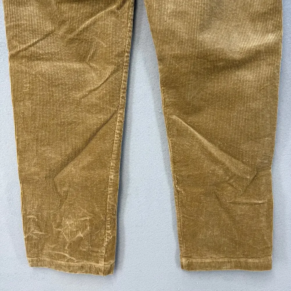 Polo Ralph Lauren Corduroy Pants Boys Y18 Tan Preppy Fall Winter EUC